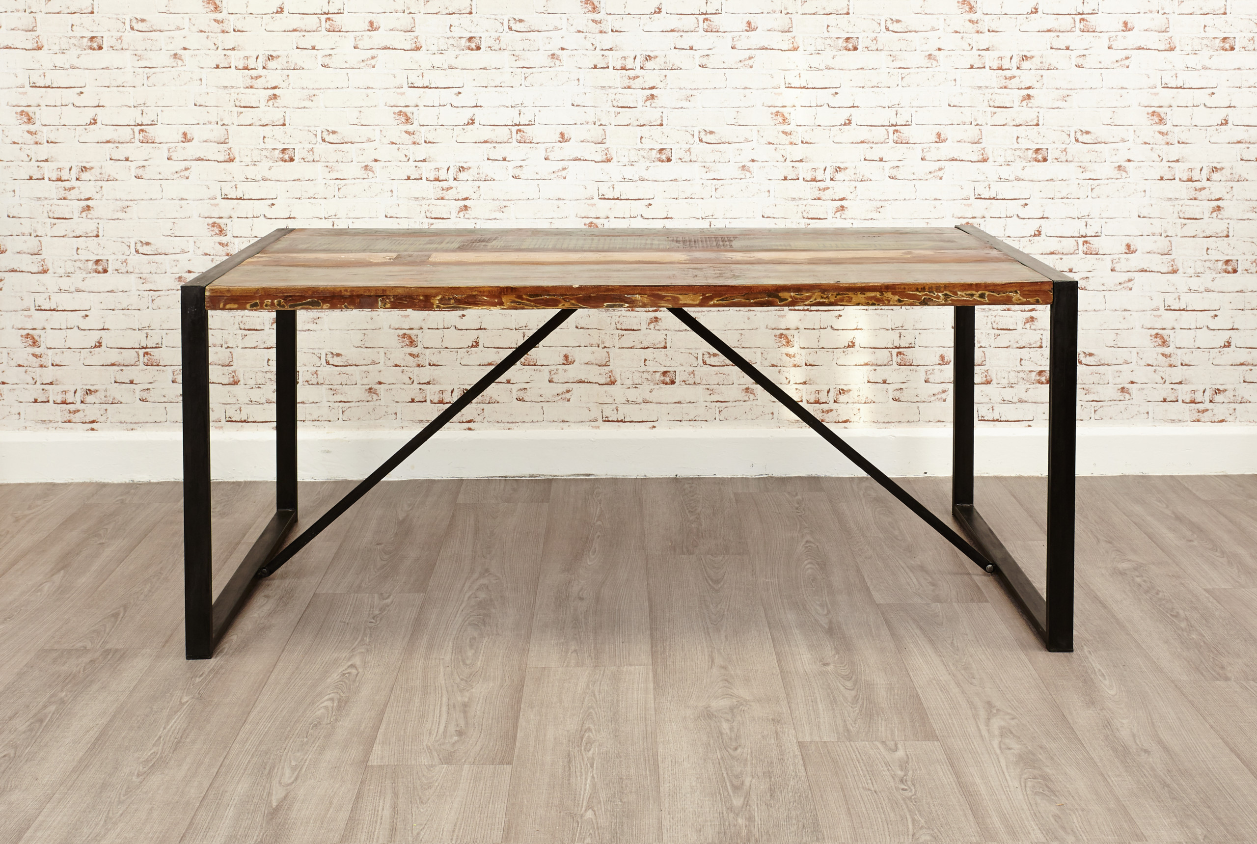 urban chic large rectangular dining table