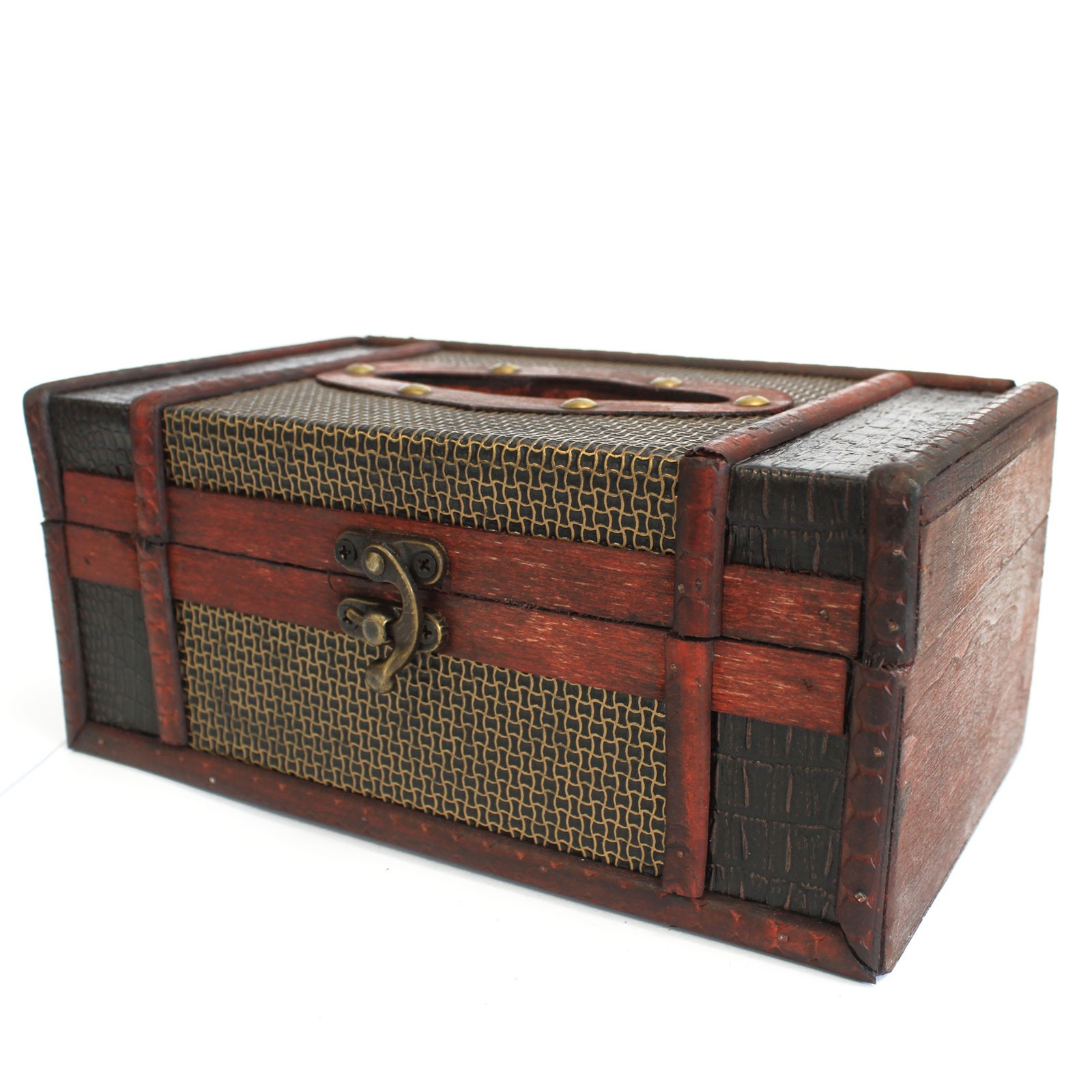 old trunk style tissue box